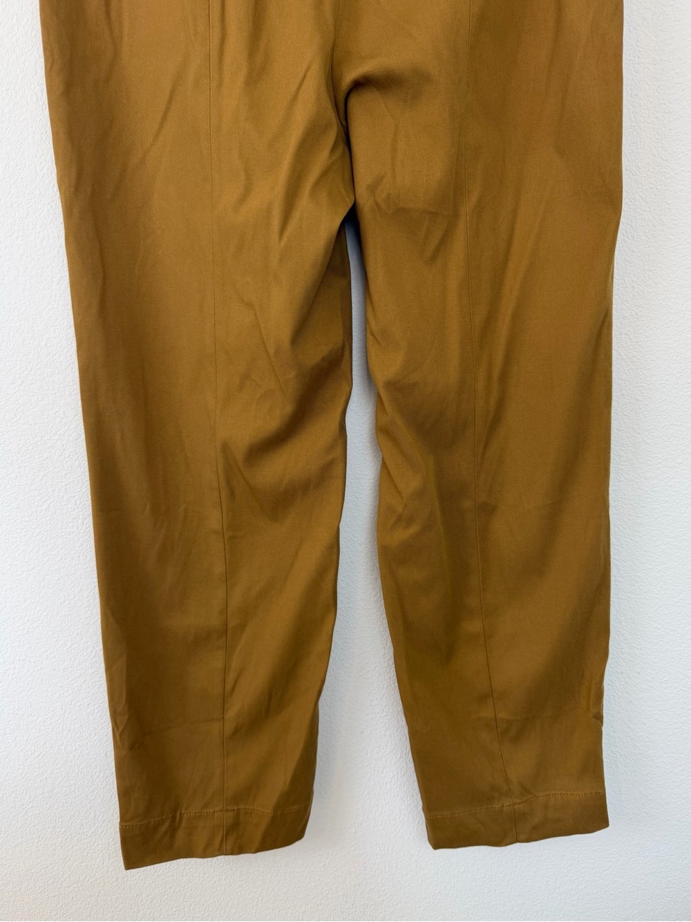 SPANX supersmooth® Stretch Twill Straight Pant in Flax Women's Size Large - Picture 11 of 14